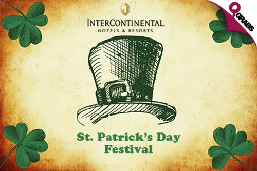For QR150 Celebrate the St. Patrick's Day Festival at The Beach Tent of InterContinental Doha on 16th or 17th of March! (QR225 Value)